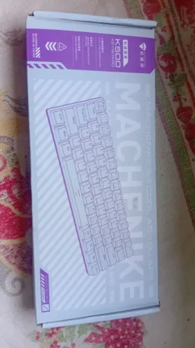 Teclado gamer 60% Novo na Caixa Machenike K500