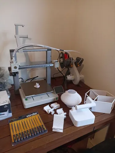BambuLab A1Combo APENAS 80HRS + Impressora térmica 