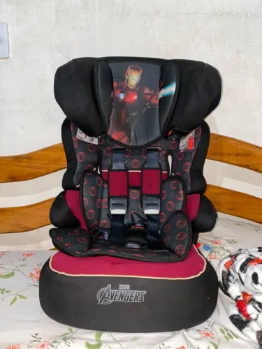 Cadeira para automóvel Team Tex Beline Luxe Homem de Ferro (linha Marvel)