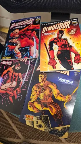 Os Maiores Clássicos do Demolidor - Frank Miller - completo 4 volumes ,