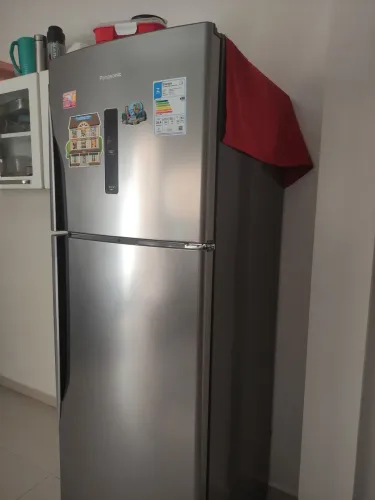 Geladeira inox semi nova econômica