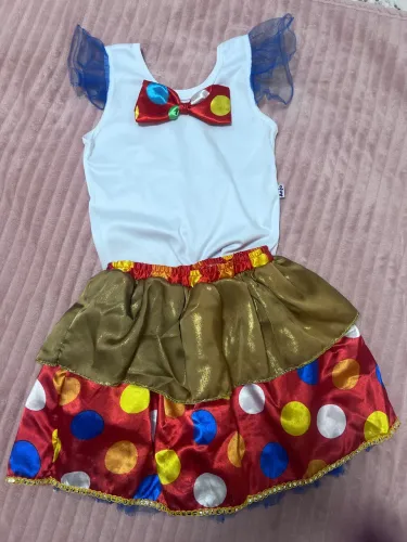 Vendo fantasia palhacinha infantil 