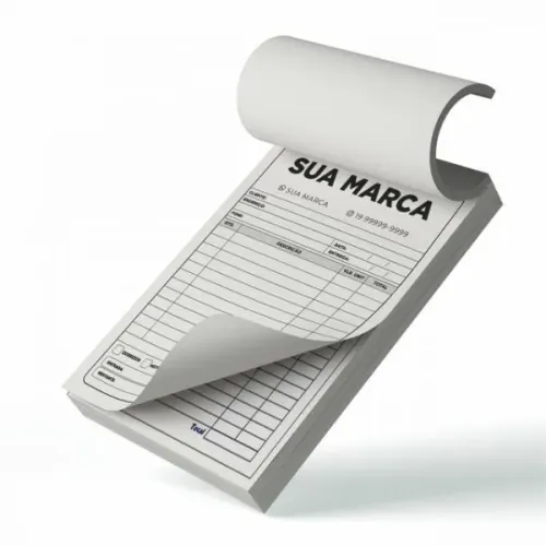 10 Blocos Talão Pedido/orçamento Personalizado 14x10 1000fls