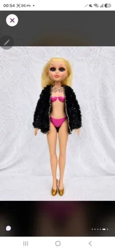 BONECA TOY SHOCK TATUADA
