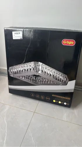 Lustre pendente cristal K9