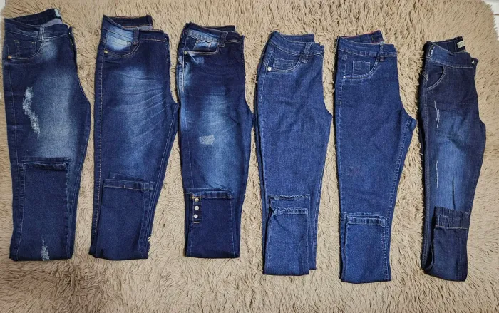 Lote calças jeans 