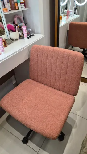 Cadeira larga escrivaninha escritório giratória