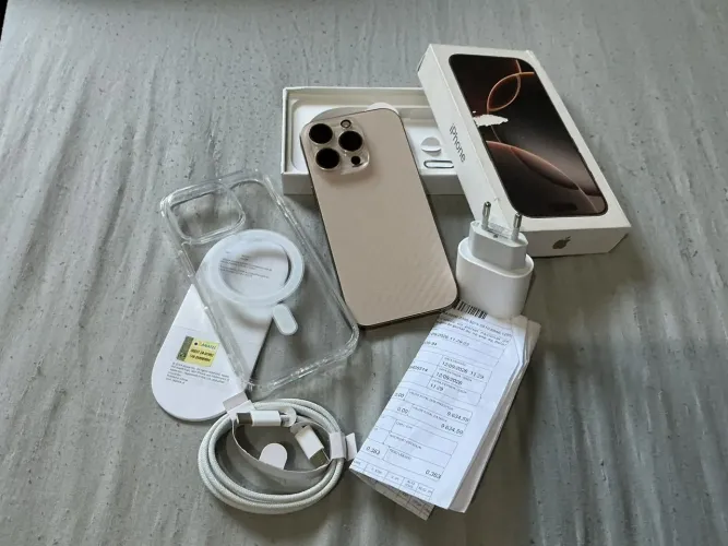 Iphone 16 pro novo GARANTIA APPLE nota fiscal ( aceita trocas )