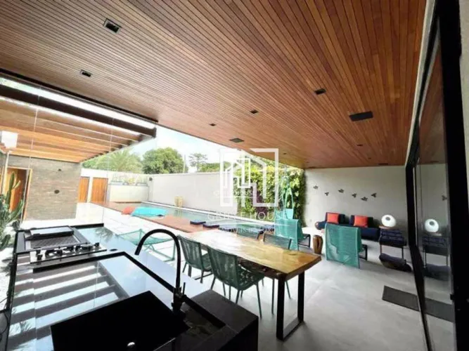 CASA A VENDA NA BARRA DA TIJUCA CONDOMINIO RIO MAR PROJETO CONTEMPORÂNEO - 610M DE ÁREA CO