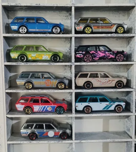 Coleção Datsun Wagon hot Wheels (vendo separado) 8 disponíveis 