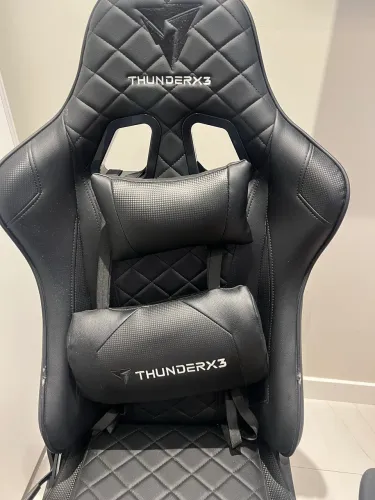 Cadeira Gamer Thunderx3 Profissional Tgc12 Preta