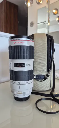Lente Canon Zoom EF 70-200mm 2.8 L IS II USM