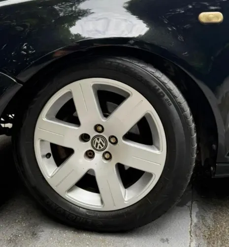 Roda 16, 5x100, Pneus Semi Zero! Jetta, Golf, New Beetle, Bora