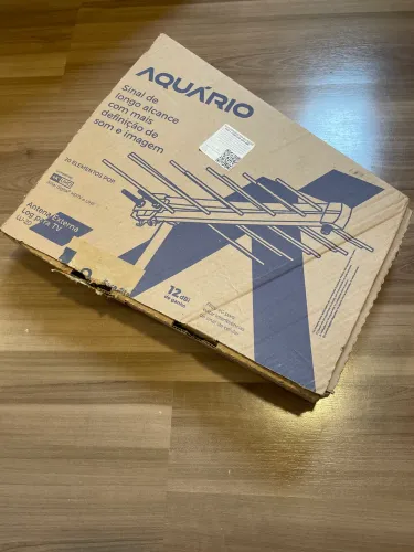 Antena digital Alto ganho - Aquário 12dBi