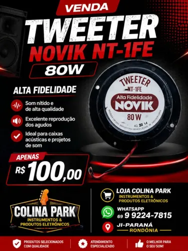 Tweeter Novik NT-1FE 80w 