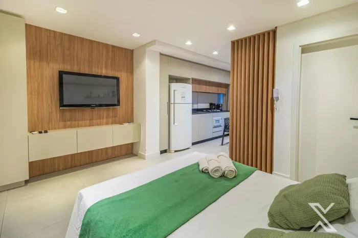 Apartamento com 1 dormitório para alugar, 31 m² - Velha - Blumenau/SC