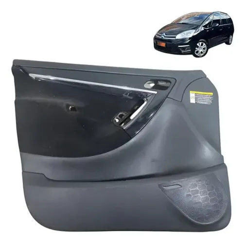 Forro Porta Dianteiro Lado Esquerdo C4 Grand 2008 2013 Preto