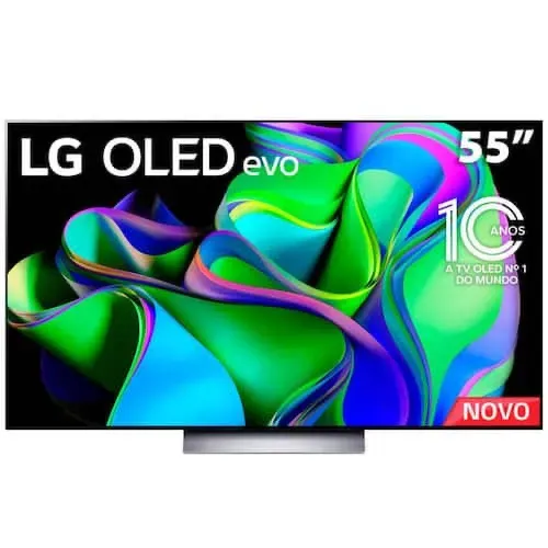 TV LG C3 OLED 55 POLEGADAS 4k 120HZ COM PELÍCULA
