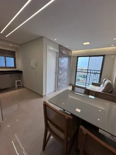 Apartamento Semimobiliado com Sacada e Completa Área de Lazer 2 Dormitórios