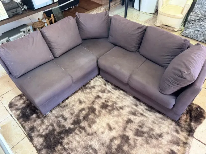 Vendo sofa de canto em bom estado (ENTREGO)