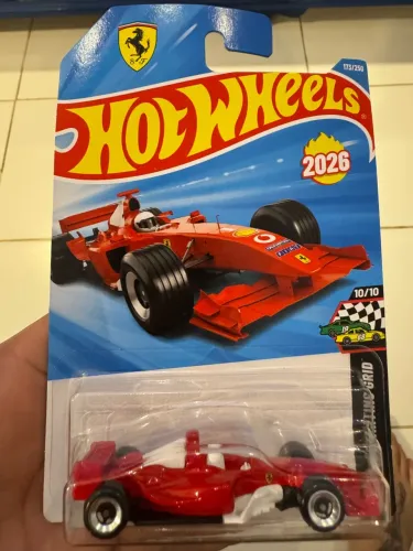 Hot wheels fórmula 1 Ferrari