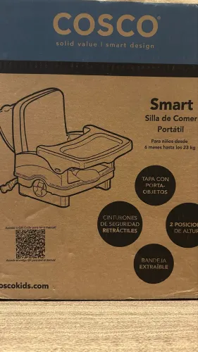 Cadeira de Alimentação Portátil Cosco Smart