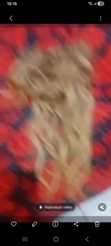 Vendo cabelo loiro pra preenchimento de mega hair 