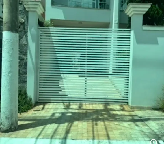 Portão alumínio correr 