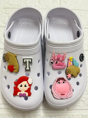 Babuche Personalizada branca TAM 35