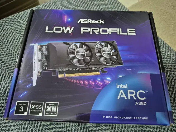 Placa de Vídeo ASRock Intel Arc A380 - 6GB