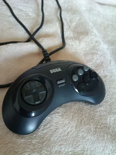 Controle Original Sega Genesis Mega Drive 6 Botões Tec Toy
