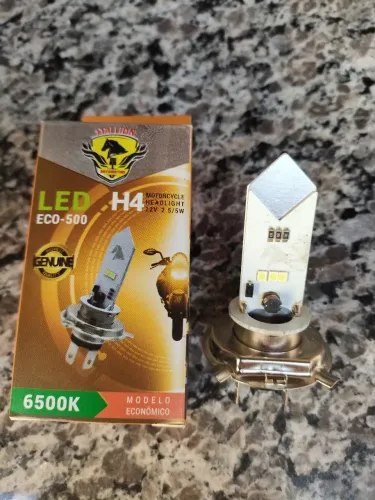 Lâmpada moto H4 led