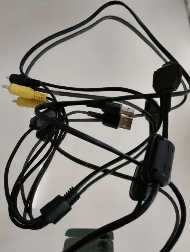 Cabo Usb Av Audio Video Original Sony Câmera Digital