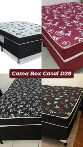 Cama box casal ou solteiro 