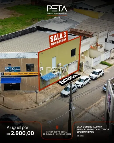 Salas Comerciais, Cinturão Verde - Boa Vista