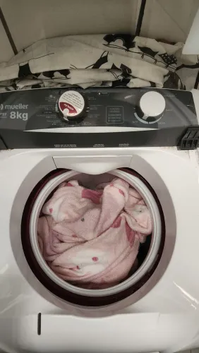 Máquina de lavar 8kg Mueller com menos de 1 ano de uso!