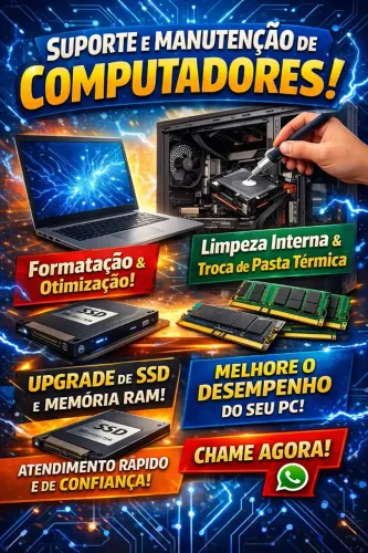 Formatação, limpeza e Upgrades 
