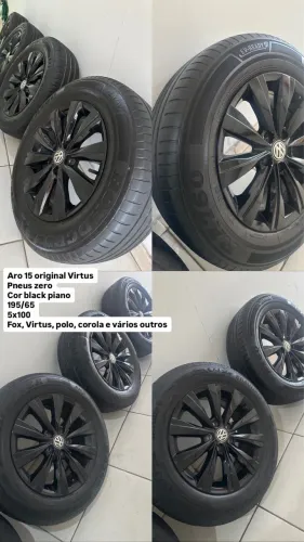 Rodas liga leve aro 15 original
