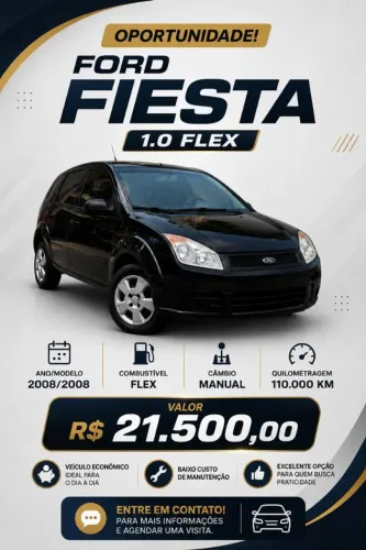 Ford Fiesta 1.0 8V Flex/class 1.0 8V Flex 5P 2008