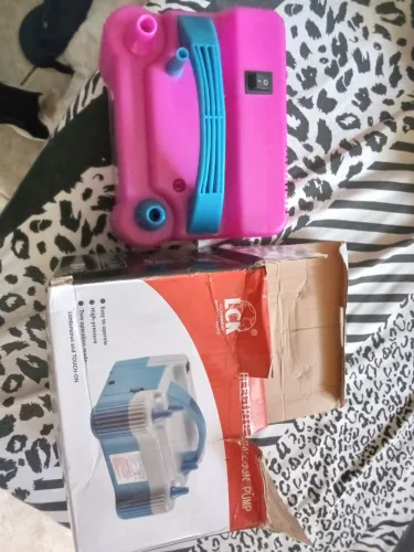 Bomba de encher balão nova