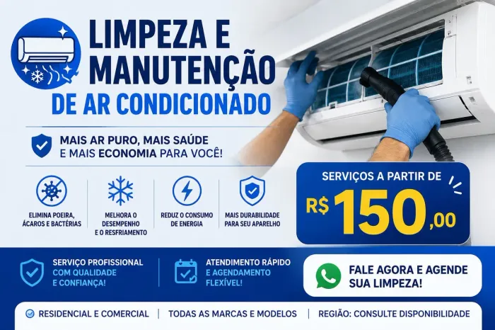 Manutenção de ar condicionado 