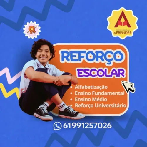 Reforço Escolar e Preparatório para Vestibular