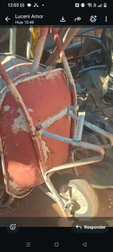 Carrinho de mão usados quebra galhos