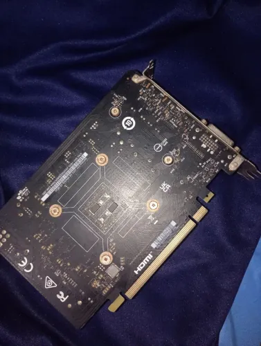 Placa de vídeo GTX 1650 funcionando normalmente