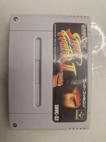 Street Fighter 2 japonês Snes
