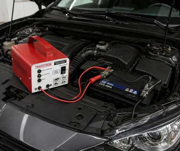 Carregador de bateria 12v automotivo