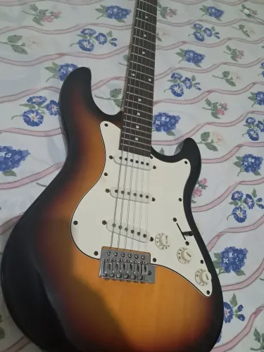 Vendo sts 100 regulada com cordas e nut novo, e trastes trocados