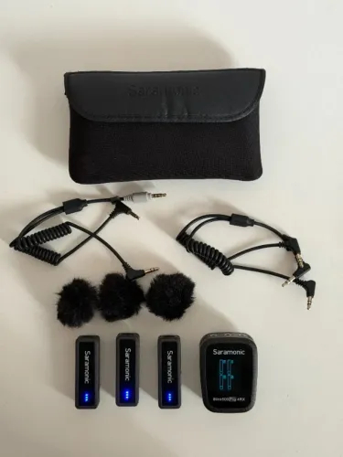 Microfone Lapela Saramonic BLINK 500 pro