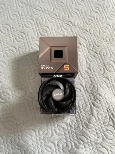 Cooler Para Processador AMD Wraith Stealth, 92mm, Am4 e AM5, Preto