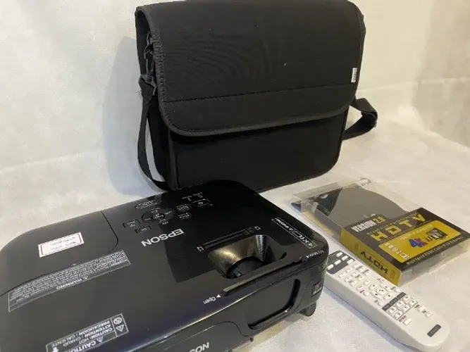 Projetor Epson S12+ Completo HDMI 5m + Suporte + Controle | Projetor para Igreja Sala Aula